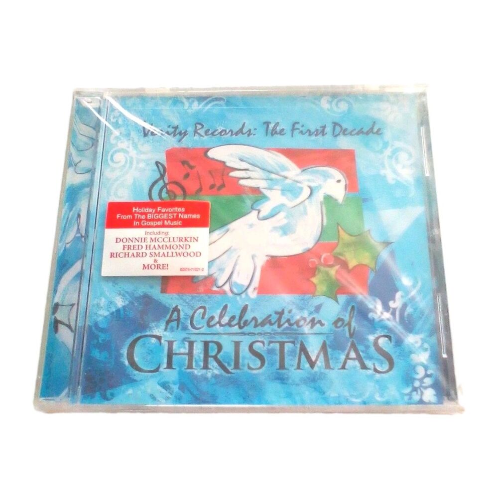 VERITY CELEBRATION OF CHRISTMAS CD NEW SEALED GOSPEL MUSIC COMP DONNIE MCCLURKIN